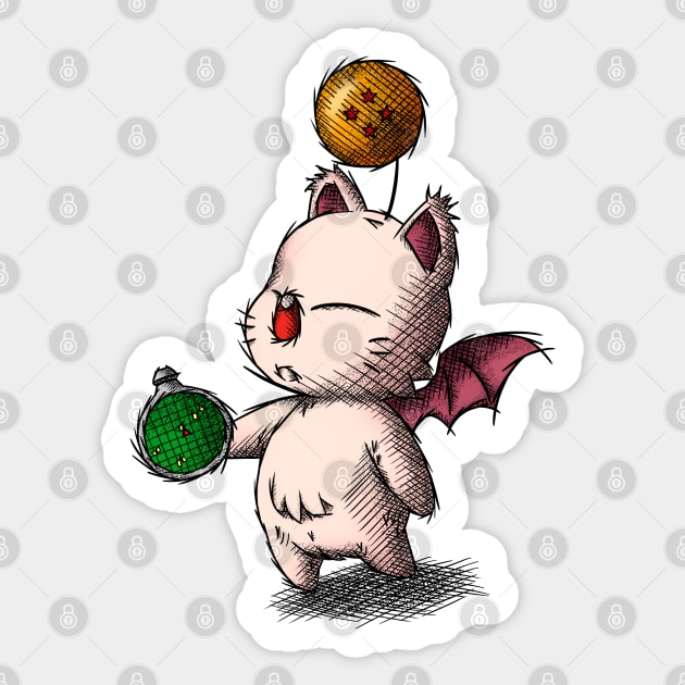 Where is that Dragon Ball ?! Kupo ! Sticker by SimonPdv